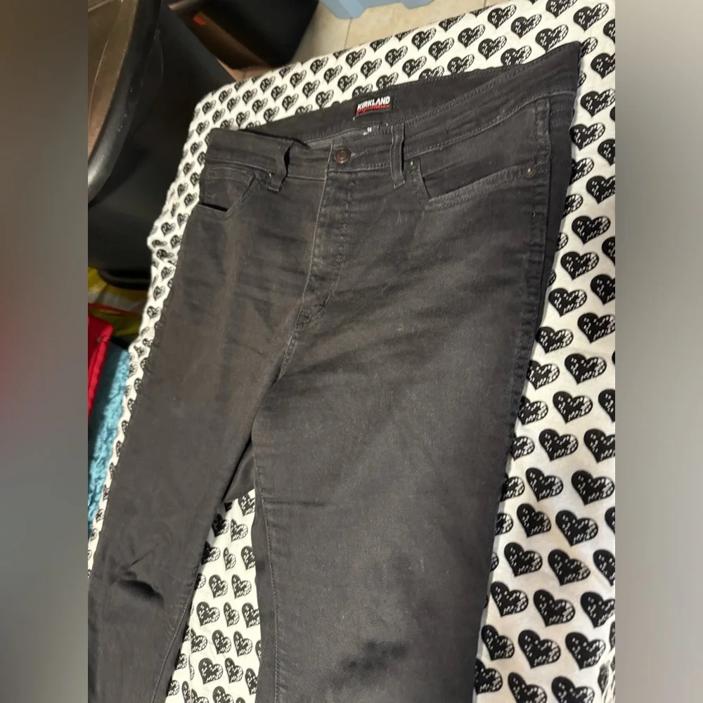 Kirkland signature women’s Black Jeans size 14 #003/12tt